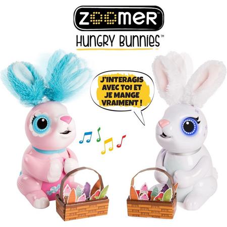 Zoomer Hungry bunny entertainment robot