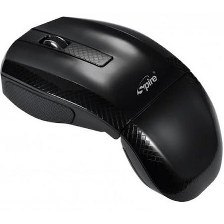 Spire Galex 24G RF Draadloos 1600DPI Zwart muis