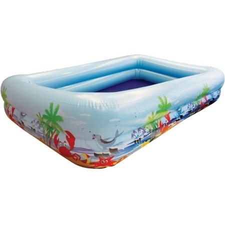 Splash & Fun Opblaasbaar Zwembad 254 x 160 x 48cm