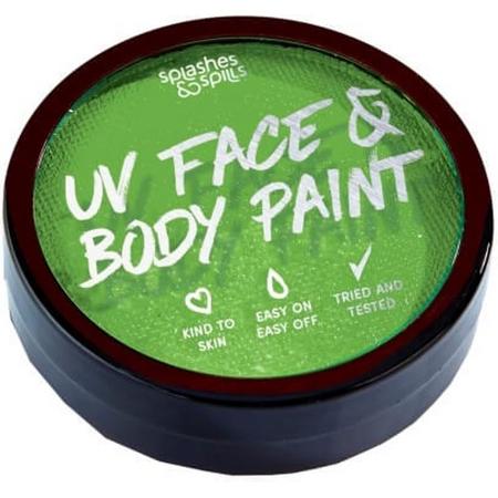 Splashes & Spills 18g UV Face & Body Cake Paint - Green