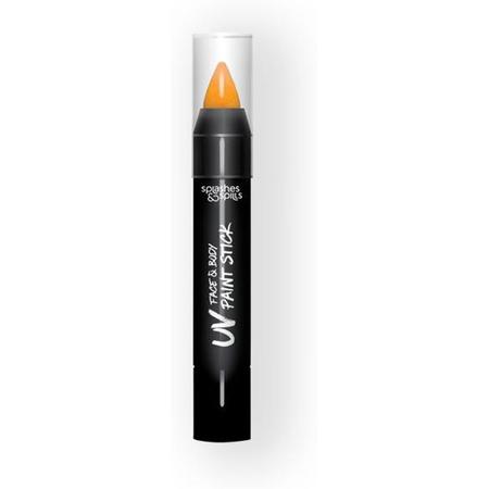 UV face&body paint stick orange (3,9g)