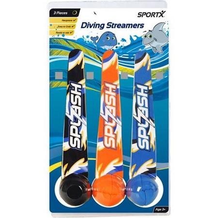 SportX Neoprene Diving Streamers 3 Stuks
