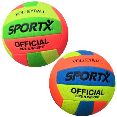 SportX Volleybal Multi Neon 260-280gr