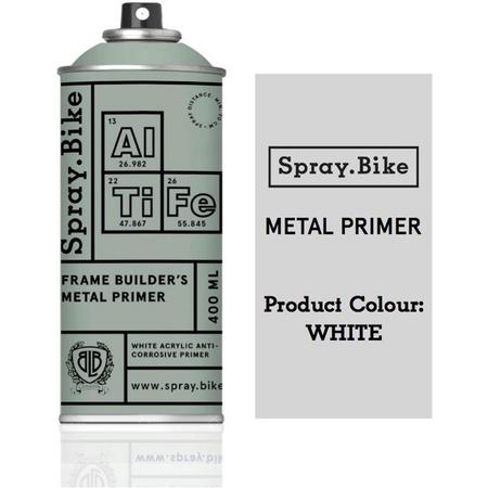 Spray.Bike Fietsframe Metaal Primer Spuitverf - Frame Builders Metal Primer - Moderne hi-tech anti-corrosieve primer - 400ml Spuitbus