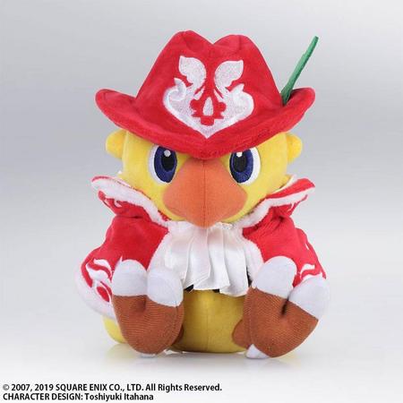 CHOCOBOS MYSTERY DUNGEON - Pluche Chocobo Red Mage - 18cm