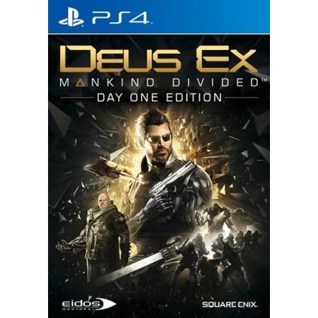 Square Enix Deus Ex: Mankind Divided Steelbook Edition, PS4 video-game Day One PlayStation 4