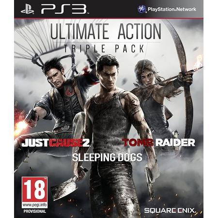 Ultimate Action Triple Pack (Just Cause 2, Sleeping Dogs & Tomb Raider) /PS3