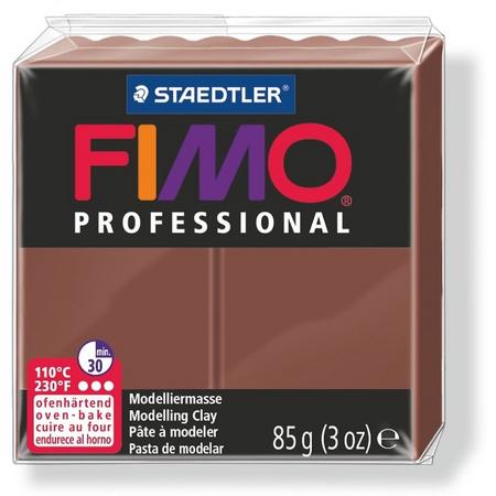 Staedtler FIMO 8004-077 Boetseerklei 85g Chocolade 1stuk(s) materiaal voor pottenbakken en boetseren
