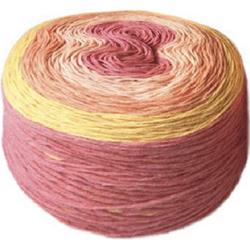 Stafil Magic Dream Yarn-rood-oranje-geel-zalm-850mtr-haken-wol-breien-handwerk