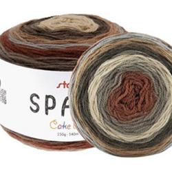 Stafil-Yarn space-wol gekleurd-150gram-540mtr-breien-haken-handwerk