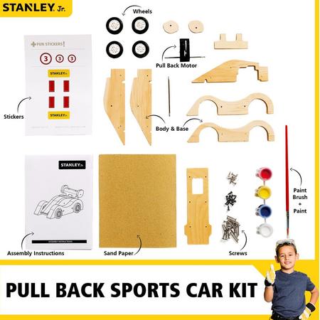 Stanley JR. - Sportwagen model kit met retroferctie