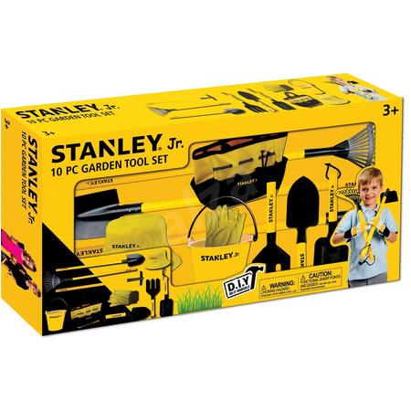 Stanley Jr. Speelgoed Hand Tuingereedschapset - 10 delig - vanaf 3 jaar - complete set