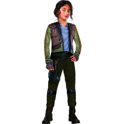 Star Wars Rogue One Childrens/Kids Jyn Erso Deluxe Costume (Green/Brown)