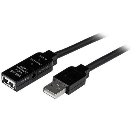 StarTech.com 15 m USB 2.0 actieve verlengkabel M/F