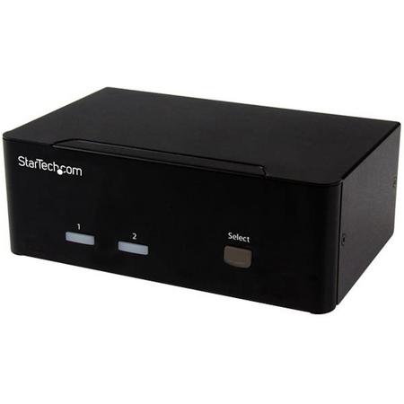 StarTech.com 2-poorts KVM switch met dubbele VGA 2 poorts USB 2.0 hub