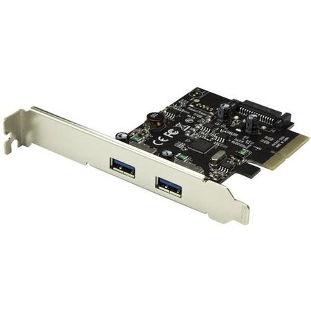 StarTech.com 2 poorts USB 3.1 kaart 10 Gbps per poort 2x USB-A PCIe
