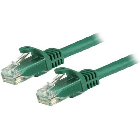 StarTech.com CAT6 kabel patchkabel snagless RJ45 connectors koperdraad ETL 1,5 m groen