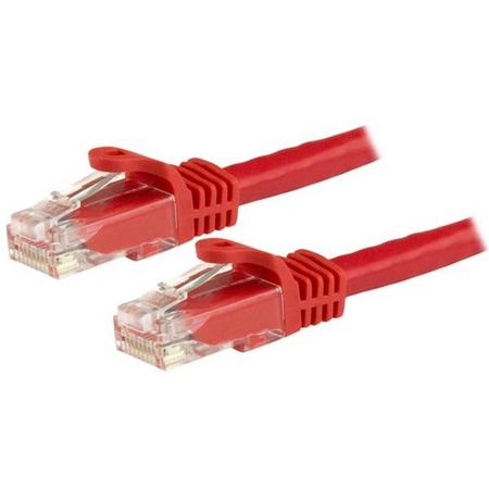 StarTech.com CAT6 kabel patchkabel snagless RJ45 connectors koperdraad ETL 1,5 m rood