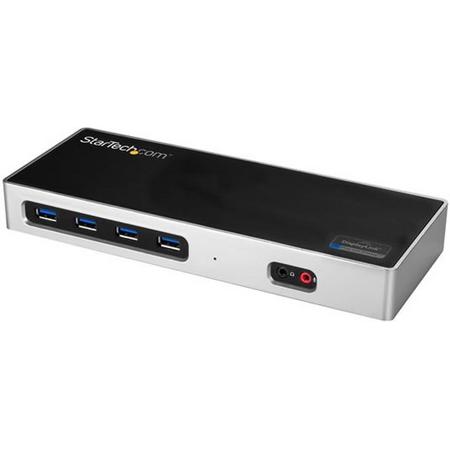StarTech.com Dual-4K monitor docking station USB-C 2x HDMI, 2x DP, of HDMI & DP 60Hz USB 3.0