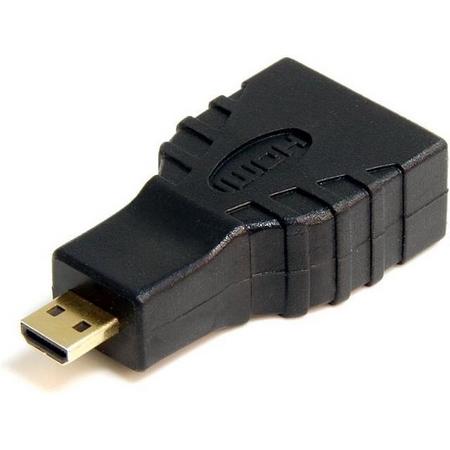 StarTech.com HDADFM kabeladapter/verloopstukje Micro HDMI HDMI Zwart