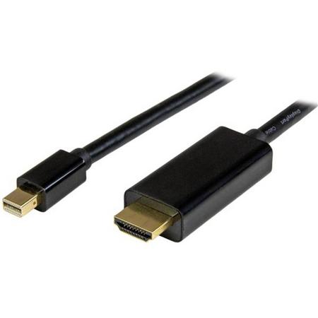 StarTech.com Mini DisplayPort-naar-HDMI-converterkabel 2 m 4K