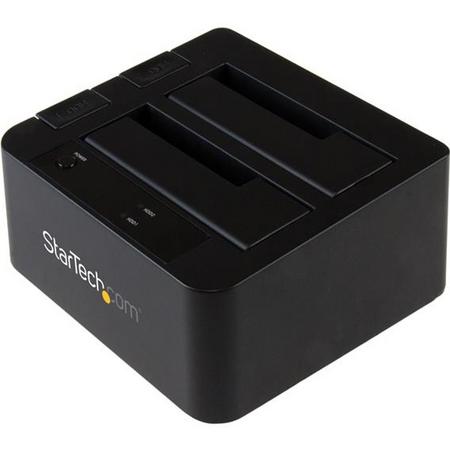 StarTech.com USB 3.1 (10bps) dubbel harddisk docking station voor 2,5 en/of 3,5 SATA SSD/HDD