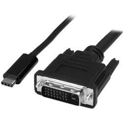 StarTech.com USB-C naar DVI adapter kabel 1 m 1920x1200
