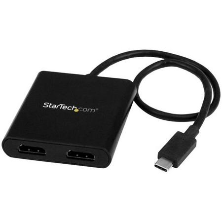 StarTech.com USB-C naar HDMI multi-monitor splitter 2-poorts MST Hub