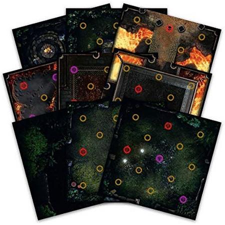 Dark Souls: The Board Game - Darkroot Basin & Iron Keep Tile Set