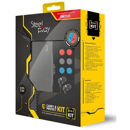 Steelplay 11-in-1 Carry & Protect Kit - Switch