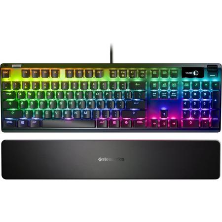 SteelSeries Apex Pro - Azerty - Mechanisch Gaming Toetsenbord Aanpasbare Omnipoint switches – OLED display - RGB