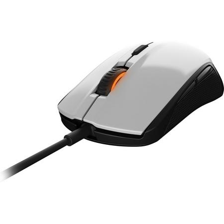 SteelSeries Rival 100 - Gaming Muis - 4000 DPI - Wit