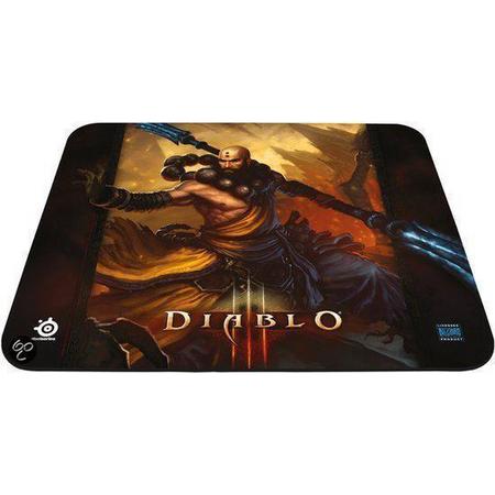 Steelseries Qck Diablo 3 Muismat - Monk Edition Zwart PC