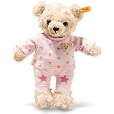 Steiff knuffel Teddy and Me Teddy bear girl with pyjama, light blond/pink - 27cm