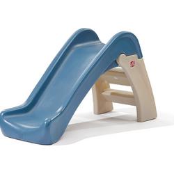 Step2 Play & Fold Jr. Slide - Glijbaan / 110 Cm / Blauw, grijs / Roto-moulded plastic / Opklapbaar