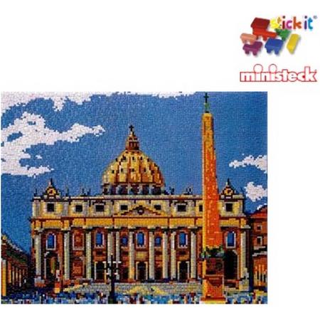 Stick-it Vaticaan, ca. 8.700 steentjes, compatibel met Ministeck