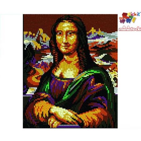 Stickit Mona Lisa, ca. 5.000 delig, compatibel met Ministeck
