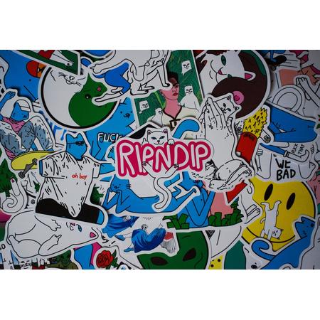 Rip n Dip stickers vinyl - 10 stuks