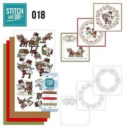 Stitch and Do 18 - Snowman and Reindeer