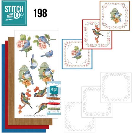 Stitch and Do 198 - Jeanines Art - Vintage Birds