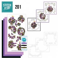 Stitch and Do 201 - Amy Design - Purple Christmas