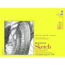 Strathmore 300 series - Sketch Paper Pad - 74g/m2 - 100 vellen - 35.6x43.2cm