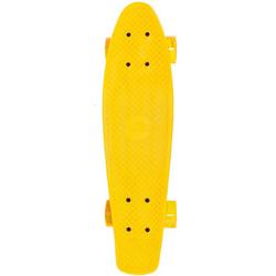 Skateboard Streetsurfing single yellow 57 cm/ABEC7