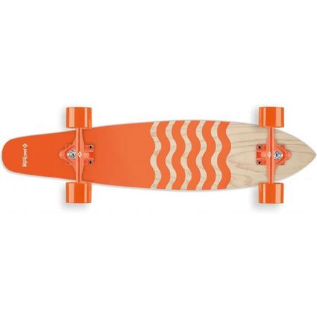 Street Surfing Kicktail 36 Blown Out Longboard 91 X 21 Cm Oranje
