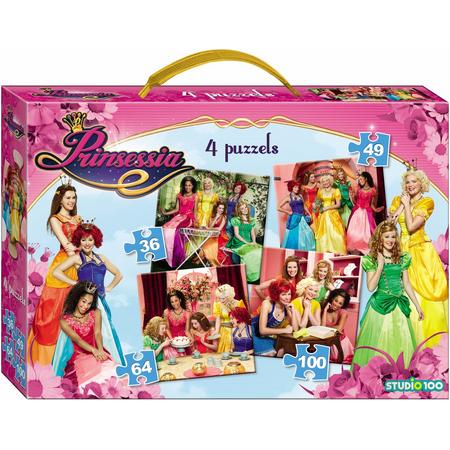 Prinsessia 4-in-1 puzzel