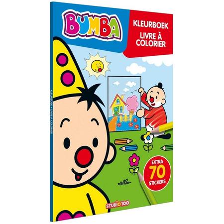 Studio 100 Bumba Kleurboek Met Stickers