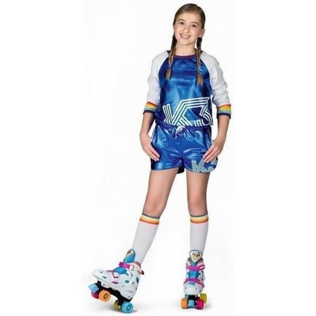 rollerskate-outfit K3 meisjes blauw maat 136-146