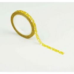   - Smalle Washi Tape - Yellow bubbles