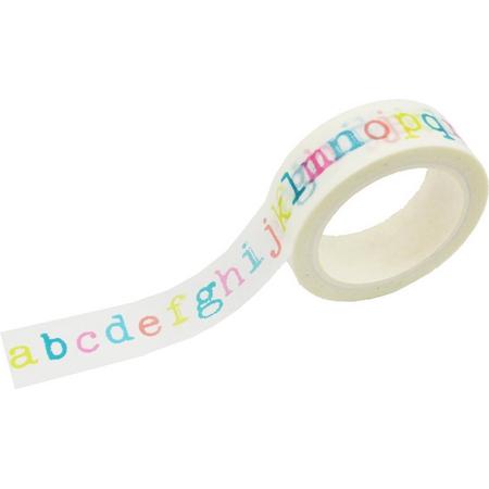 Washi tape alfabet - washi tape letters - washi tape agenda - tape planner - Studio Ins & Outs