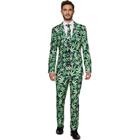 Suitmeister Cannabis - Heren Halloween Kostuum - Maat XL